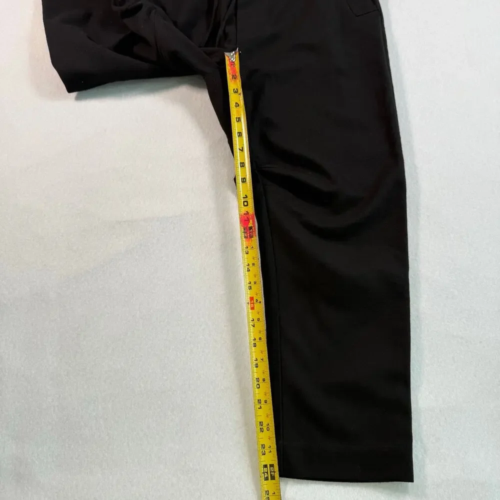 Chapter Ch. Mens Black Technical Knit Drawstring Pants Pants Size 31Straight Leg
